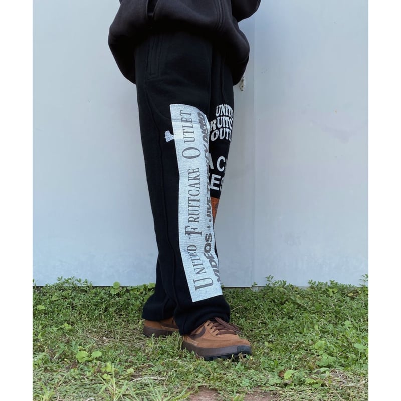 BLACK WEIRDOS「Reversible Sweat pants」black. | g