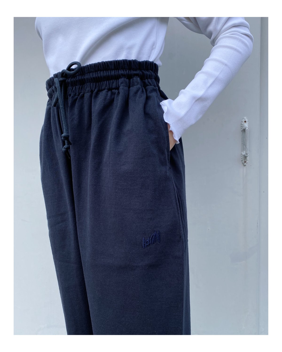 パンツ HOLIDAY SUPER FINE DRY DAMAGE WIDE PANTS HOLIDAY/ホリデイ】SUPER FINE DRY DAMAGE WIDE PANTS 25101020