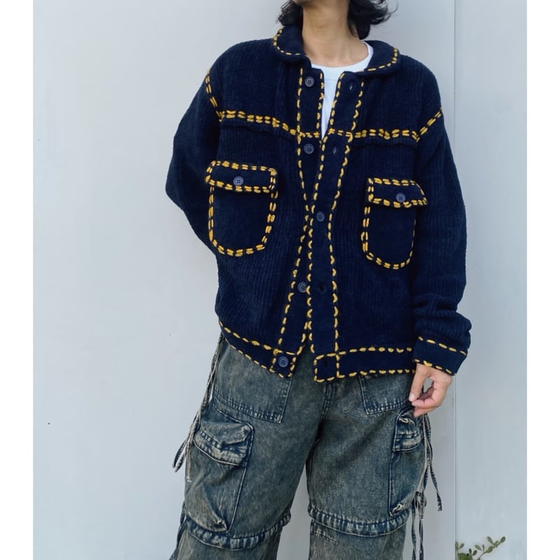 PHINGERIN「PG1 KNIT」navy. | gouter le cabinet