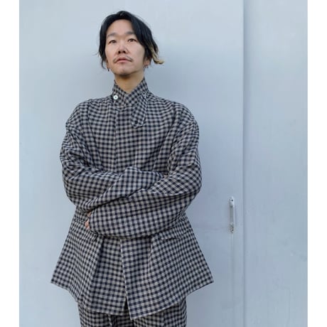 ERiKOKATORi エリコカトリ check cotton jacket erikokatori | STORES