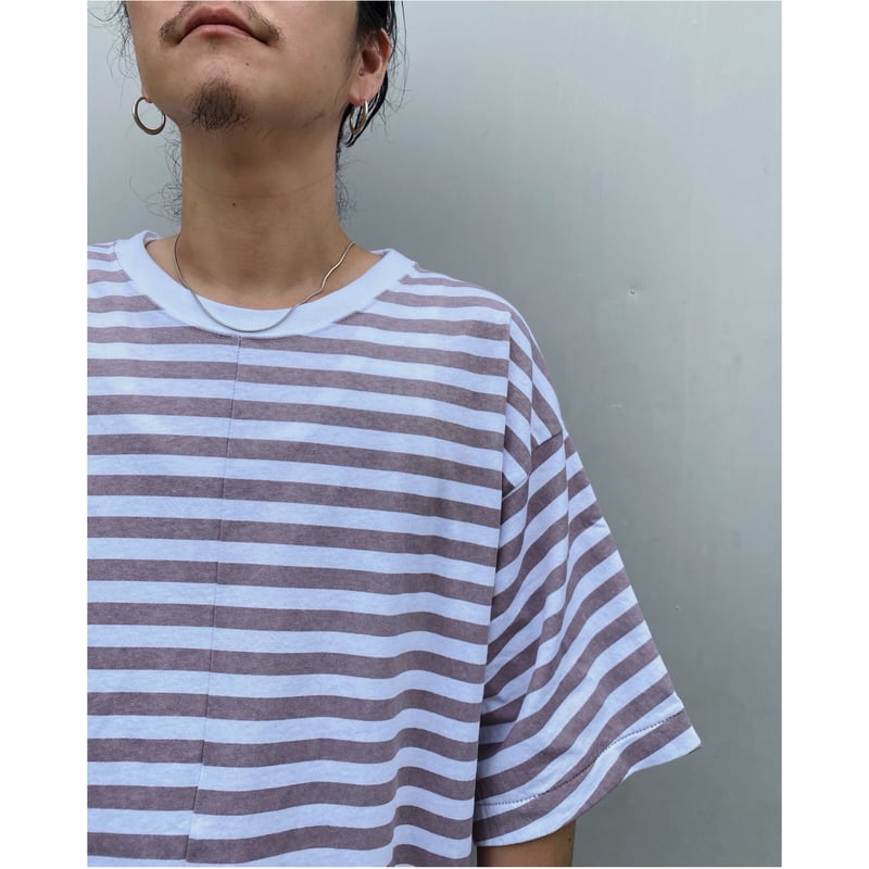 ETHOS「FRANKEN STC BORDER TEE」cafe mocha. | gout