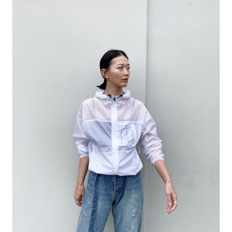 新品未使用 ホリデイ PACKABLE NYLON ZIP UP PARKA 白 HOLIDAY「PACKABLE NYLON ZIP UP PARKA」 | gouter l