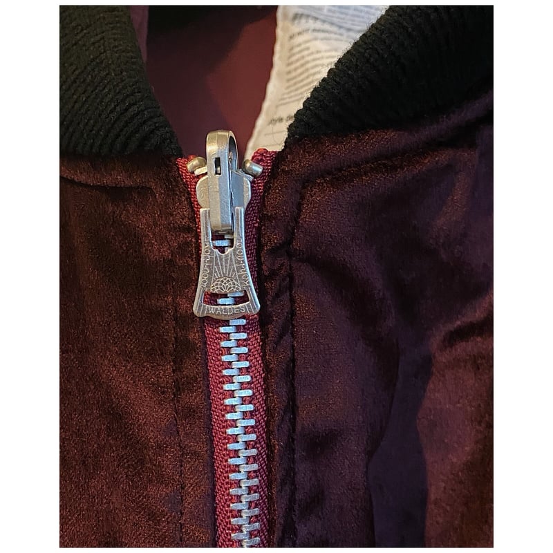 faccies「Velvet Reversible Blouson」wine. | goute