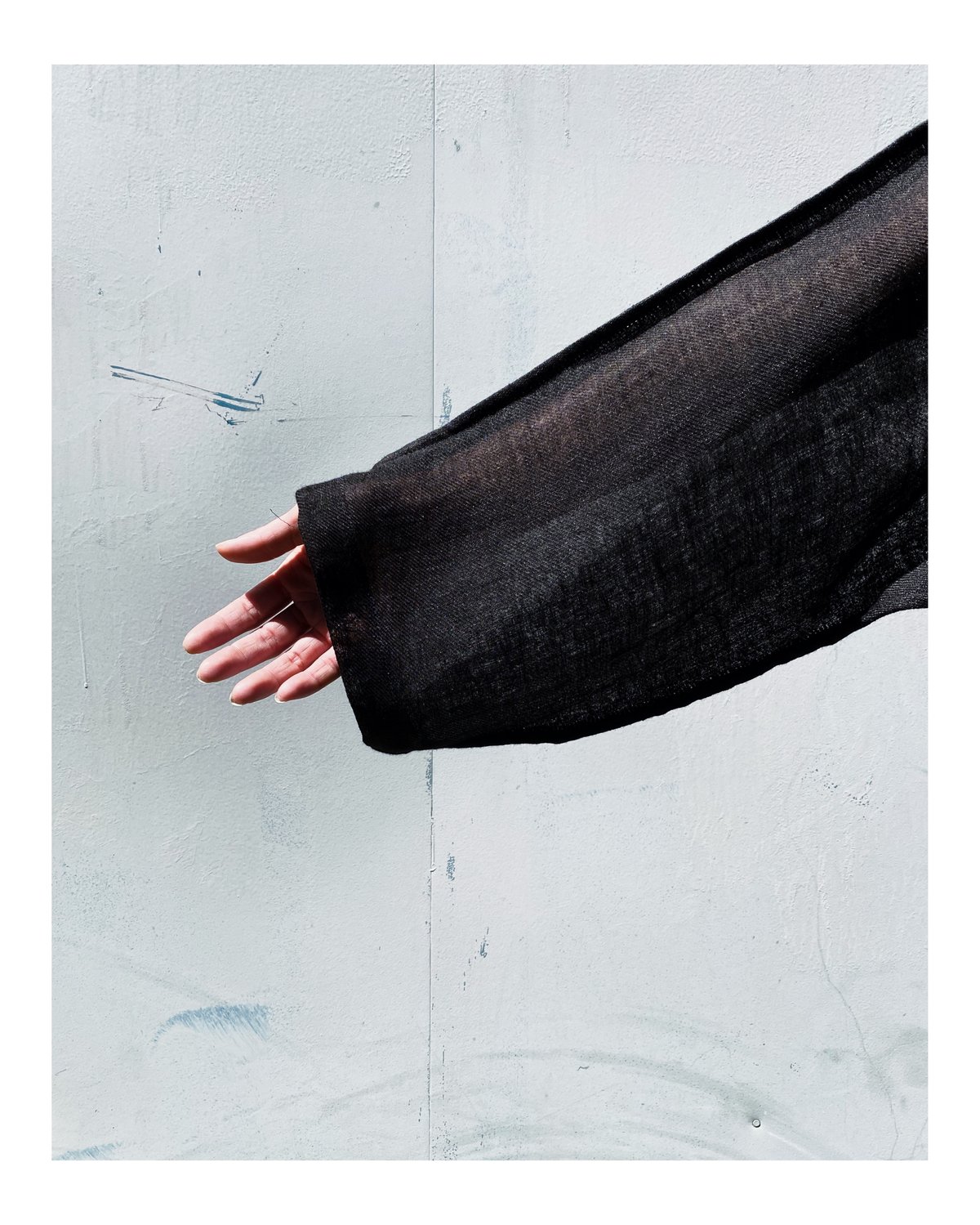 ERiKOKATORi「linen gawze top」black. | gouter le ERiKOKATORi「linen gawze top」black. | gouter le
