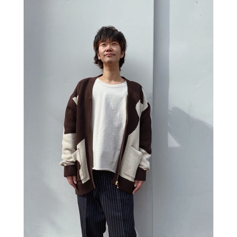 SON OF THE CHEESE「Horse Cardigan (BROWN)」 | gou