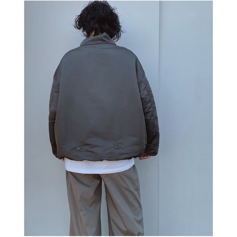 ETHOS コーティングジャケット ETHOS「DEFORM COACH」sumi. | gouter le cabinet