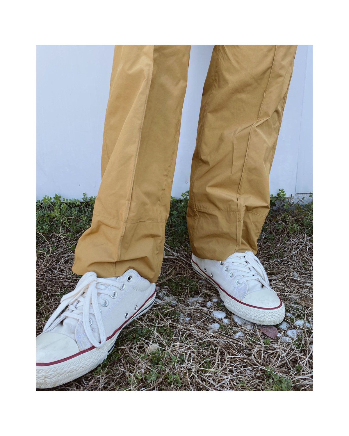 【新品タグ付】ETHOS/THICKER TROUSERS NAVY GREEN ETHOS「THICKER TROUSERS」 | gouter le cabinet
