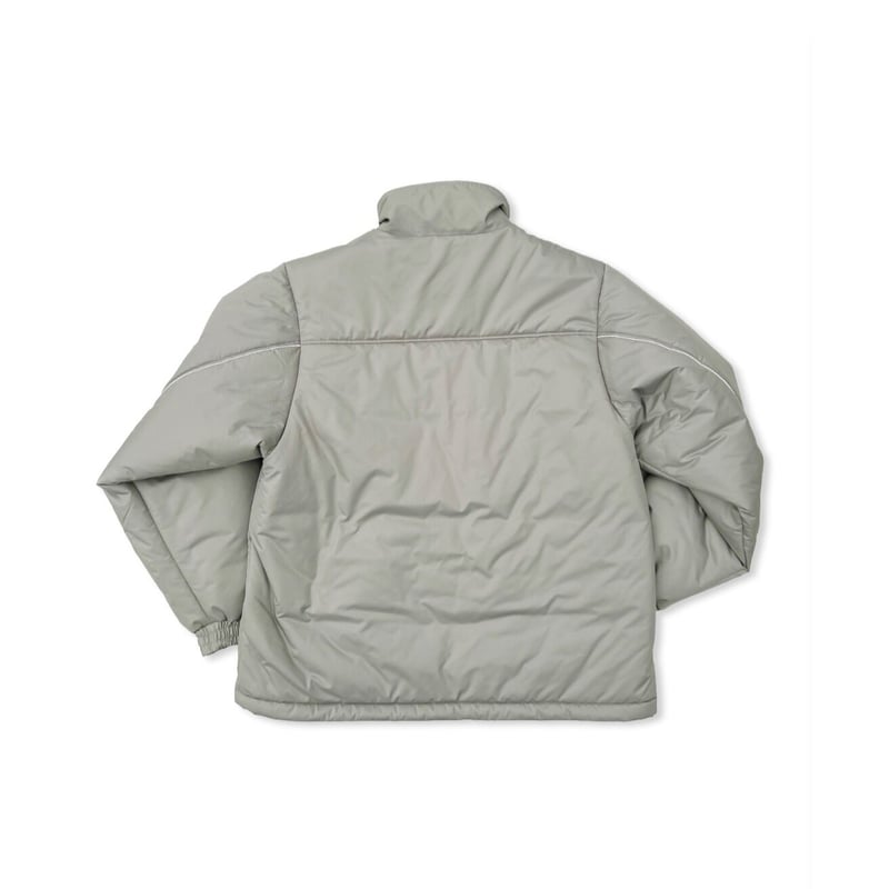 comfortable reason「Minimal Puff Jacket」grey. |