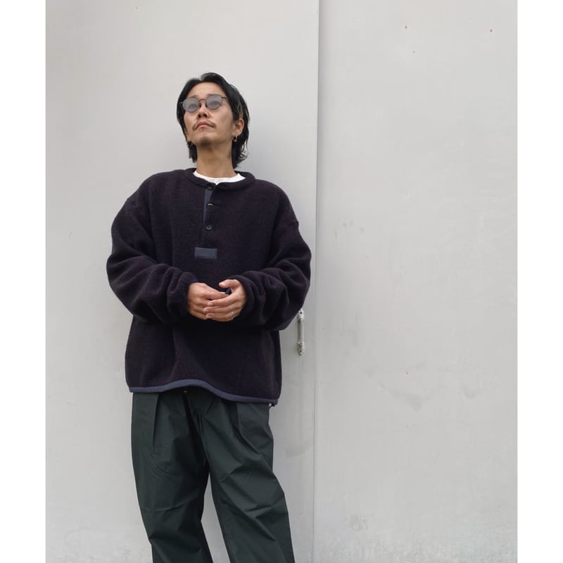 ETHOS「WADING KNIT」navy. | gouter le cabinet