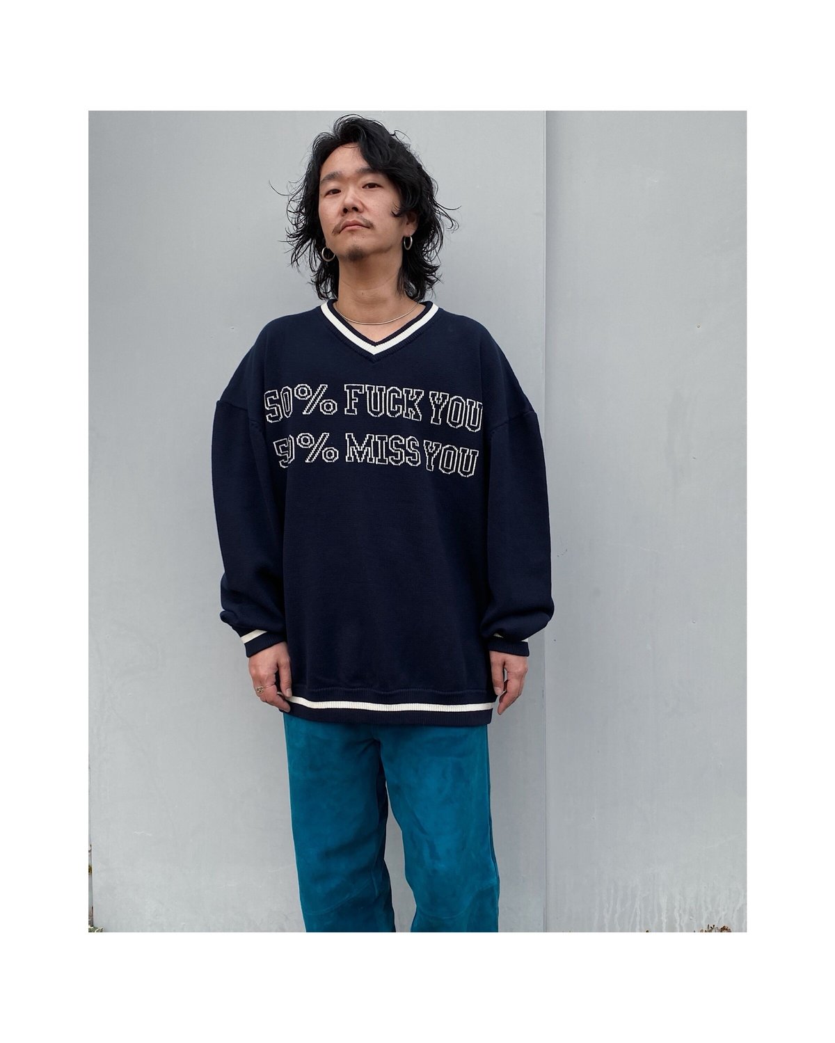 SON OF THE CHEESE「50% V neck」 | gouter le cabinet