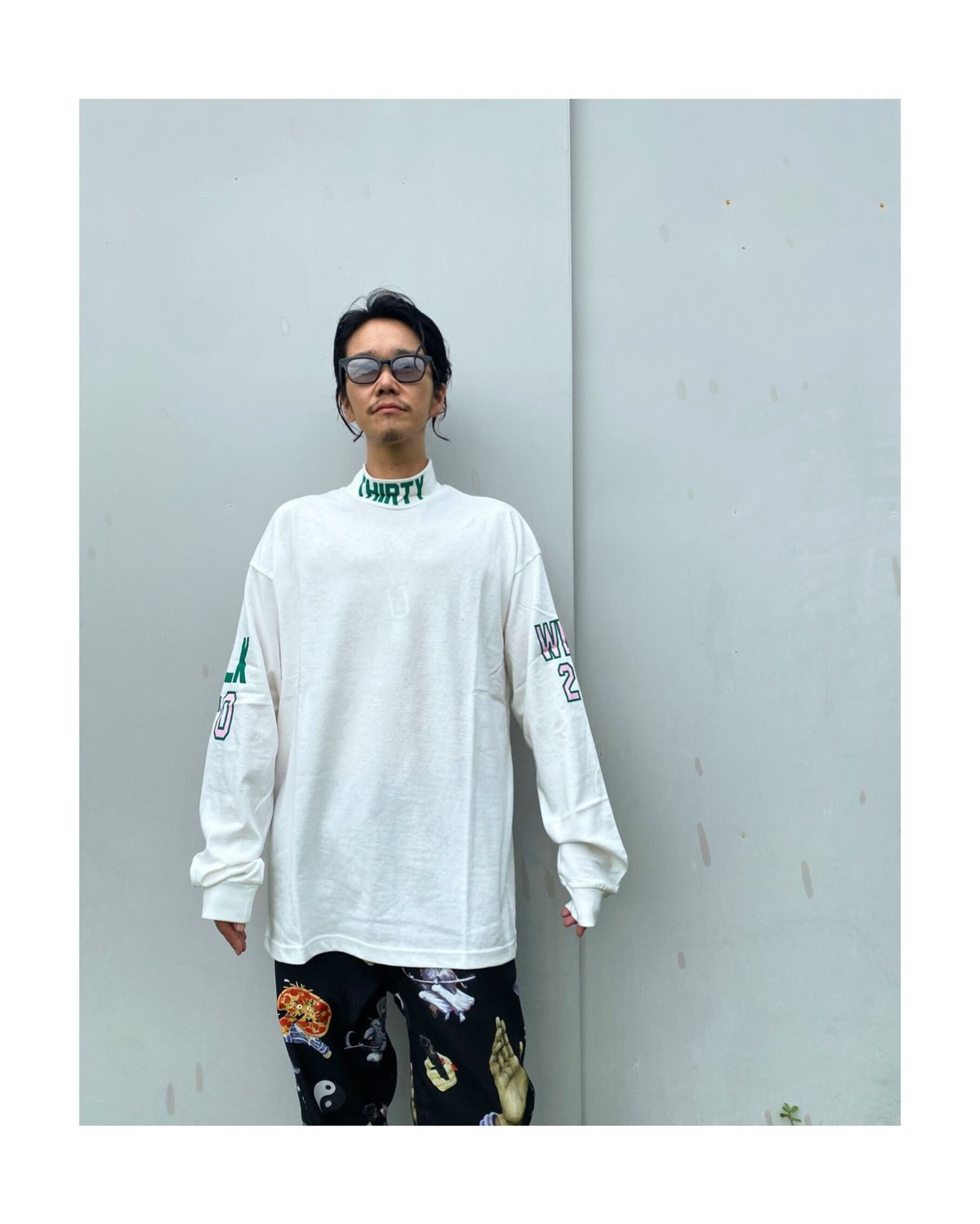 BLACK WEIRDOS「Thrtleneck L/S Tee」white. | goute...