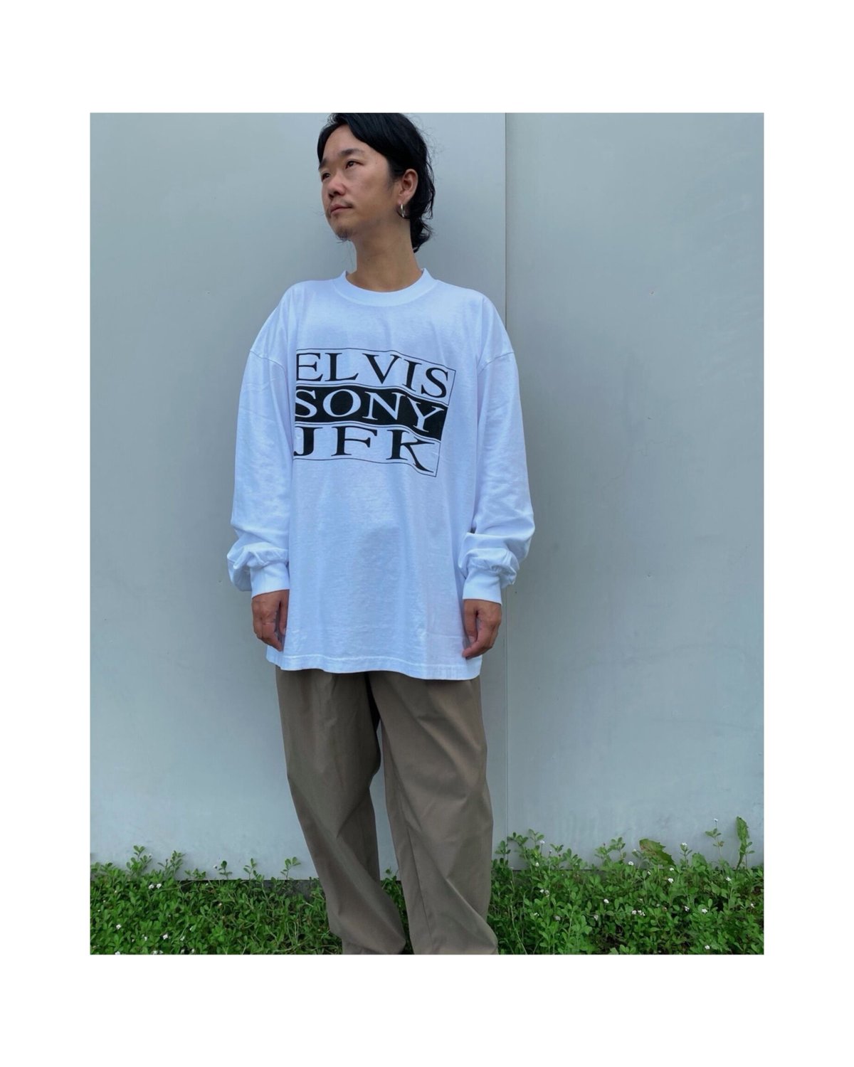 BLACK WEIRDOS「ELVIS SONY L/S Tee」 | gouter le c