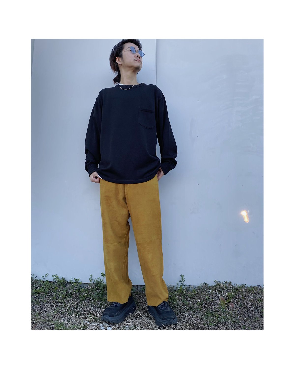 SON OF THE CHEESE「Silk Linen long sleeve」 | gou