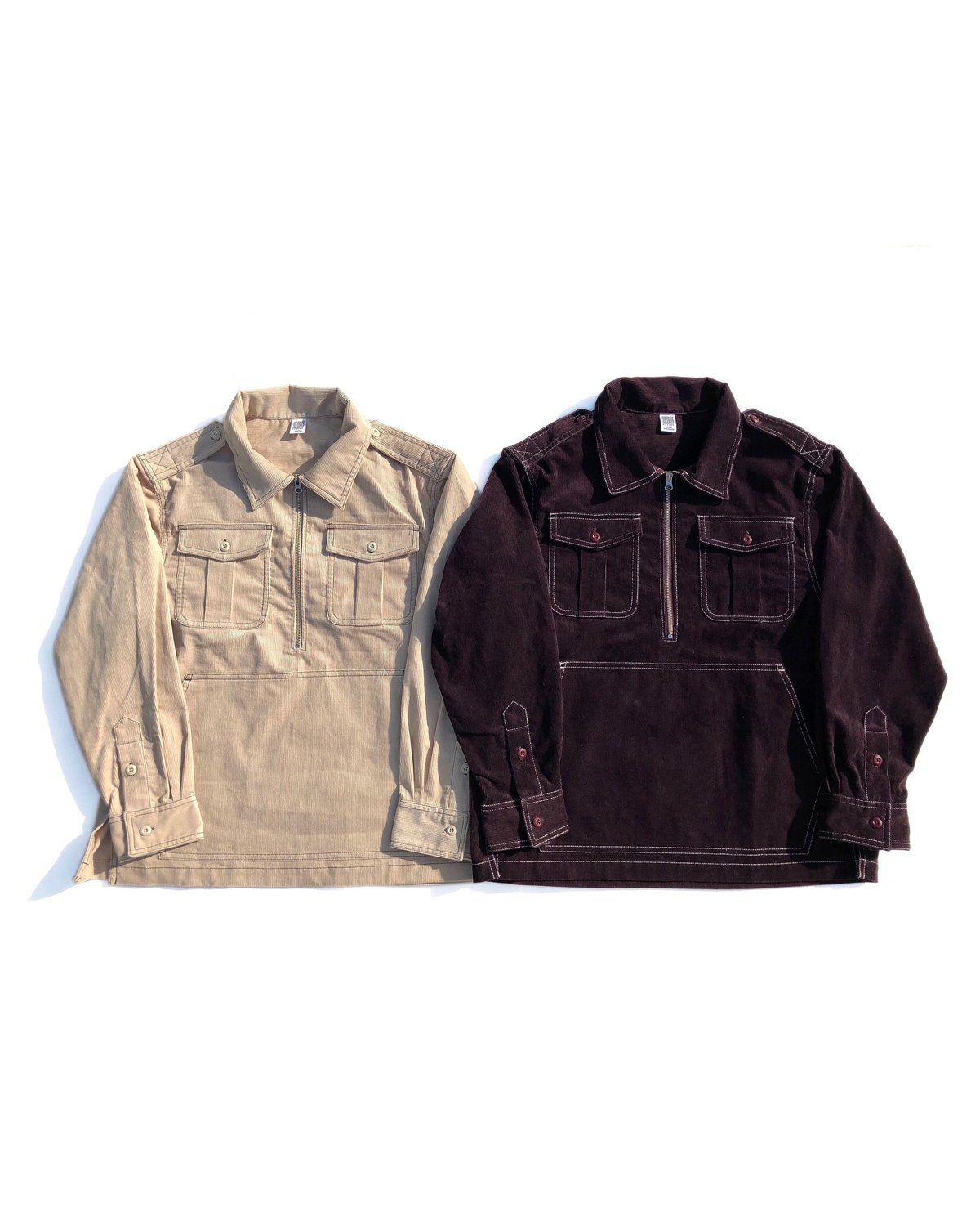 COMFORTABLE REASON「Corduroy P.O. Shirts Jacket」 COMFORTABLE REASON「Corduroy P.O. Shirts Jacket」