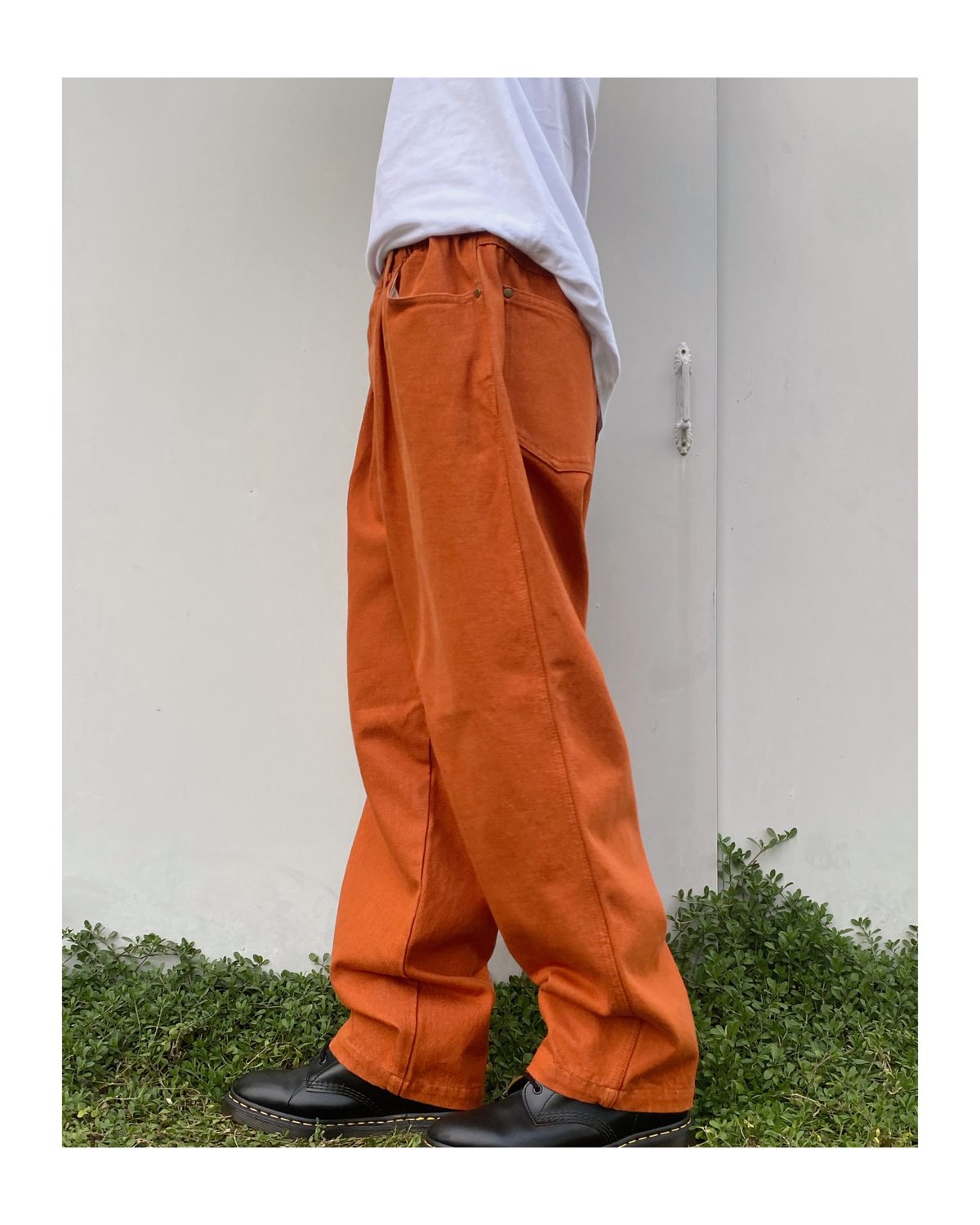 A Elegantes SAPEur / 裾ジップ/トラックパンツ//ボトム/S/--/RED/無地 fit=scale-down,w=1200