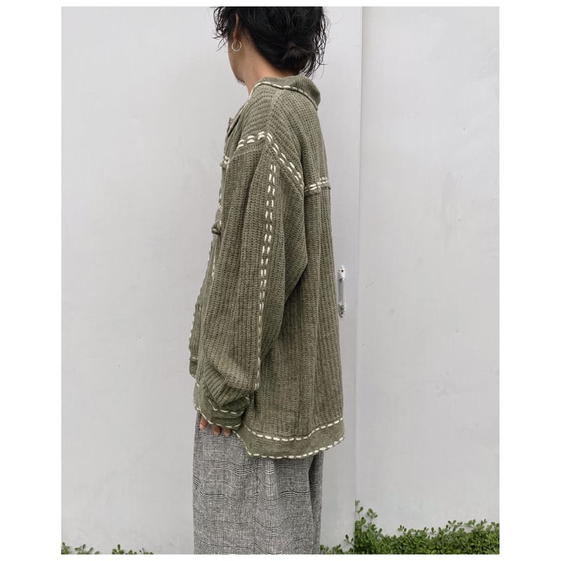 PHINGERIN「PG1 KNIT」olive. | gouter le cabinet PHINGERIN「PG1 KNIT」olive. | gouter le cabinet