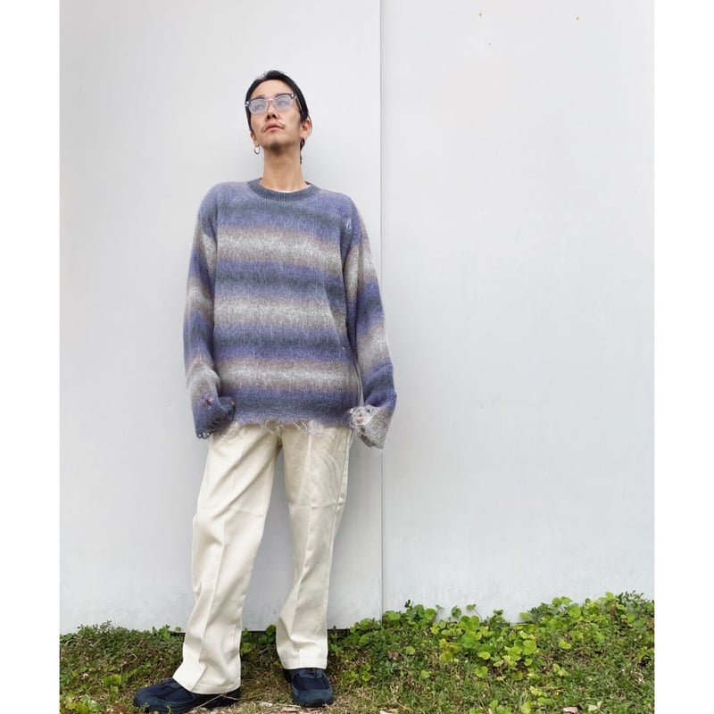 FACCIES 「Gradation Damage Knit」 | gouter le cab FACCIES 「Gradation Damage Knit」 | gouter le cab