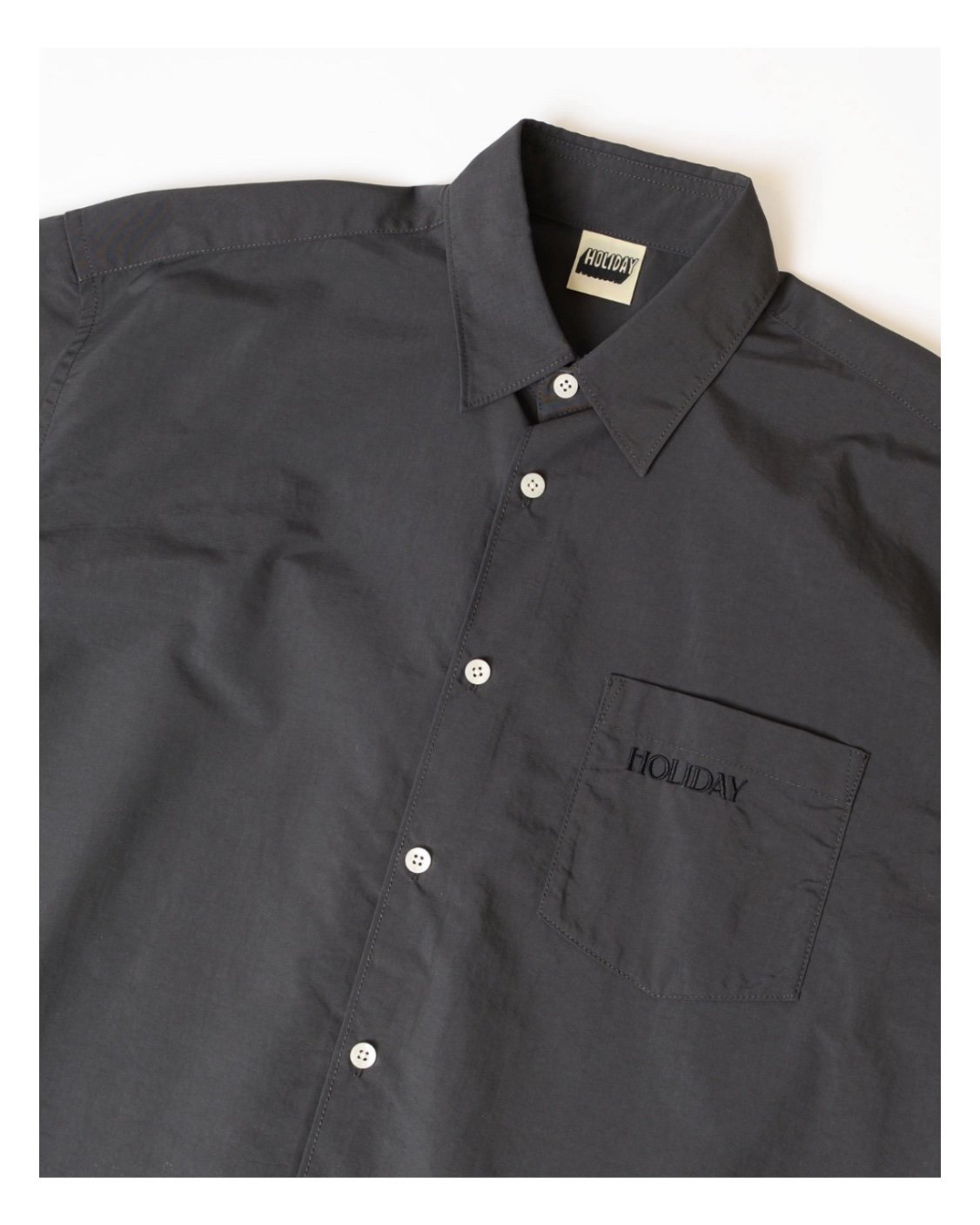 HOLIDAY「SUPPLEX NYLON BIG SHIRT」 | gouter le ca