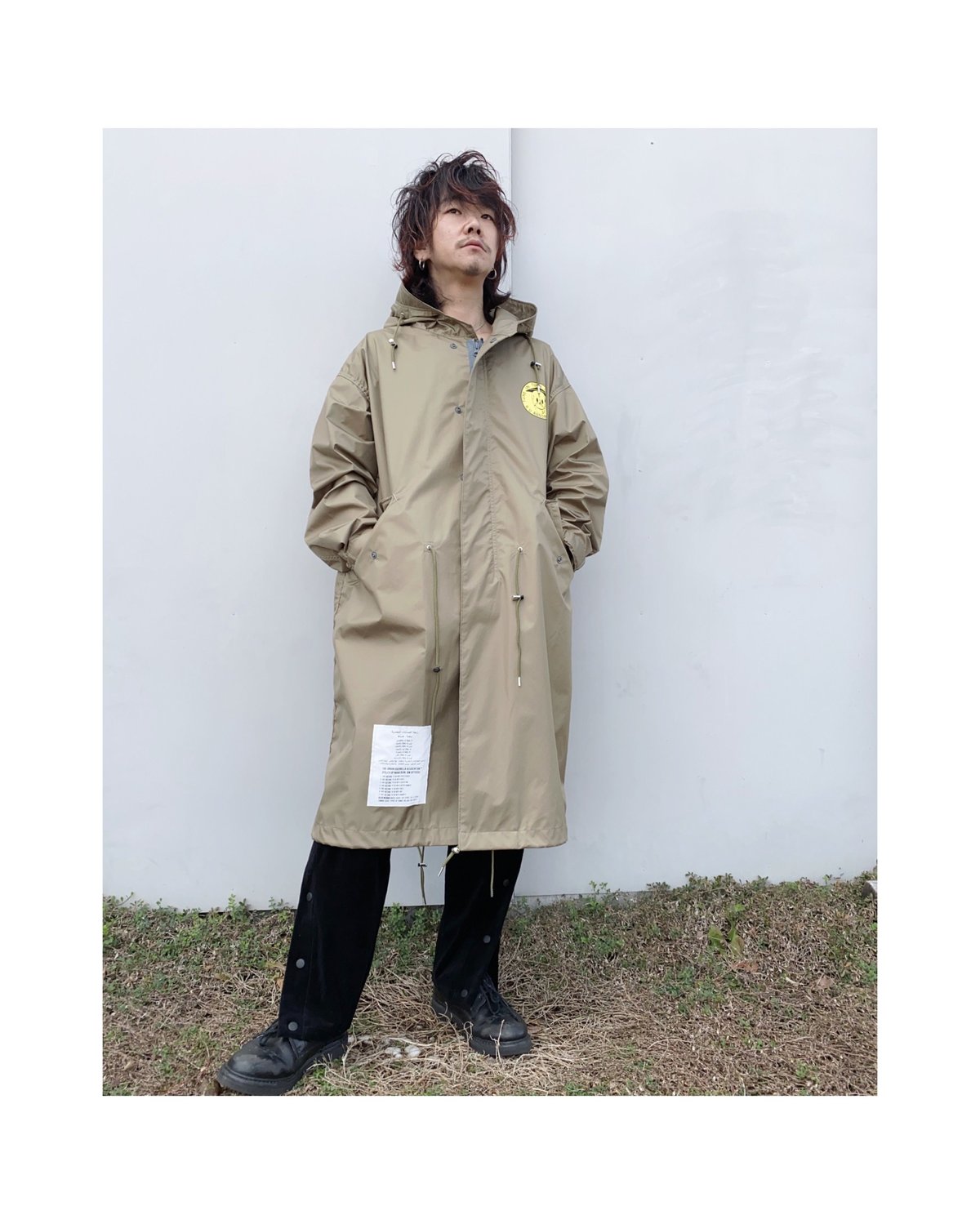 BLACK WEIRDOS「Nylon Droog Coat」 | gouter le cab BLACK WEIRDOS「Nylon Droog Coat」 | gouter le cab