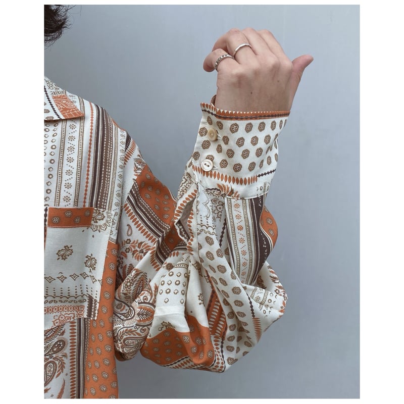 FACCIES「ORIENTAL PAISLEY OPEN SHIRTS 」 | gouter