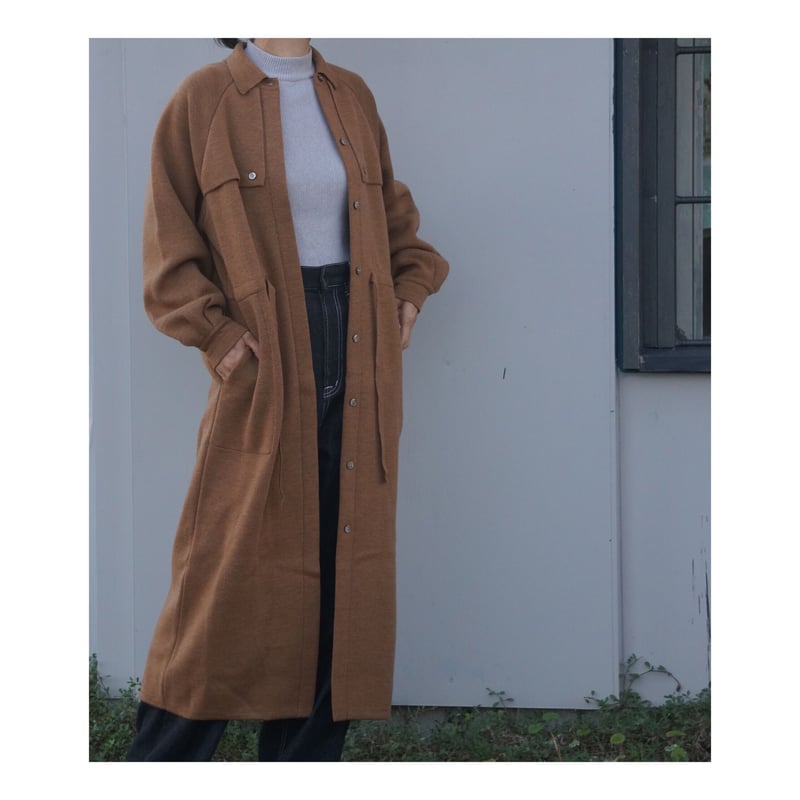 TAN.「RAGLAN SLEEVE COAT」 | gouter le cabinet
