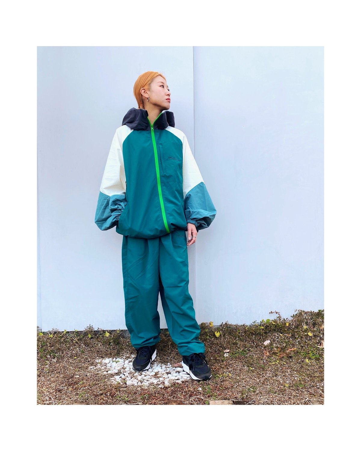 HOLIDAY「TRACK PANTS（Holiday）」green. | gouter le