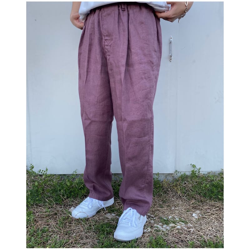 COMFORTABLE REASON「Linen Slacks」 | gouter le ca