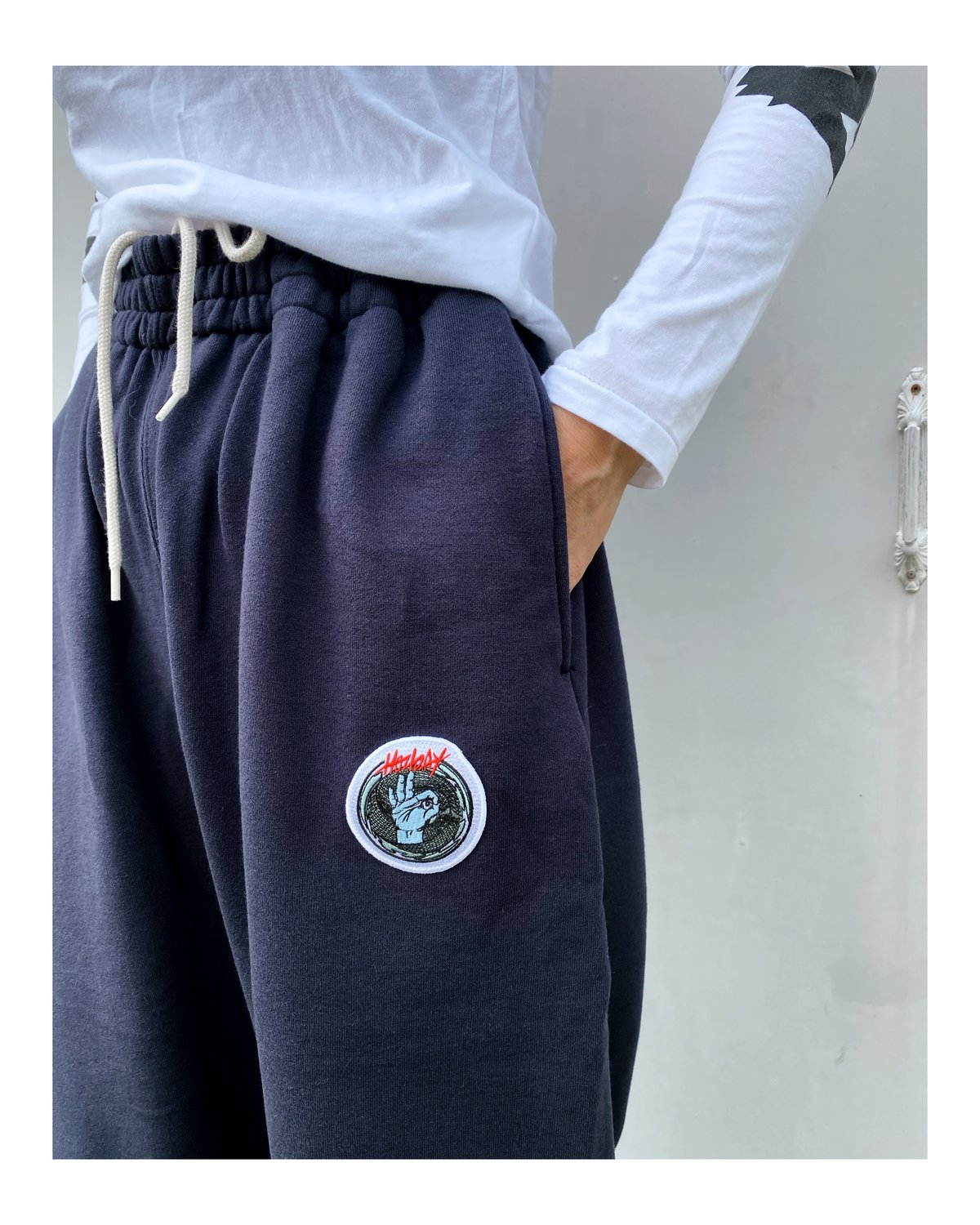 HOLIDAY「POLYCOTTON SWEAT WIDE PANTS」 | gouter l
