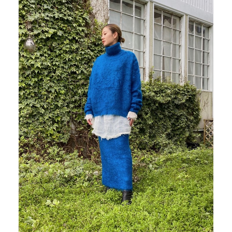ERiKOKATORi「kid mohair knit skirt」 | gouter le