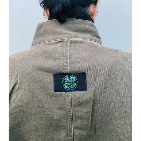 BLACK WEIRDOS「DENIM ANORAK SHIRT」