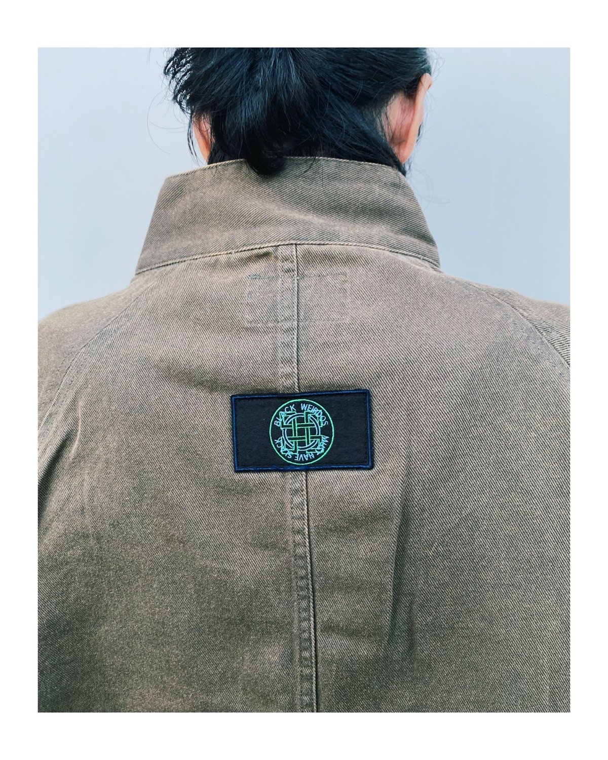 ニ*ン様 Black Weirdos アノラックシャツ BLACK WEIRDOS「DENIM ANORAK SHIRT」 | gouter le c