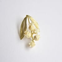 吉田史　OLD TO NEW　ピアス　すずらん　5輪　片耳
