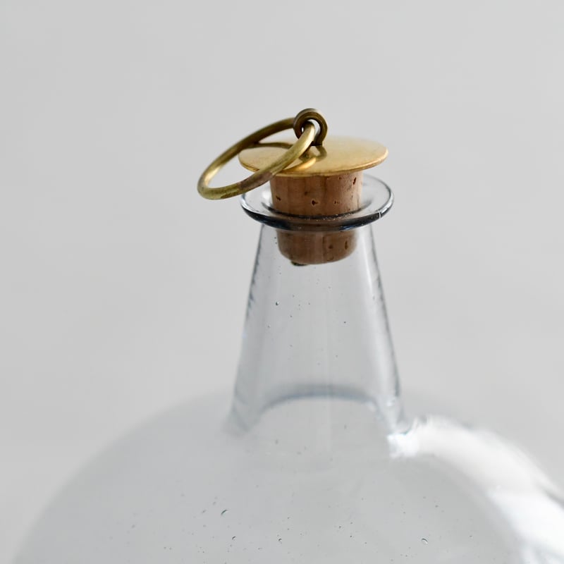 津田清和さん蓋丸酒瓶　真鍮コルク付き 津田清和さん蓋丸酒瓶 真鍮コルク付き 津田清和さん蓋丸酒瓶 真鍮