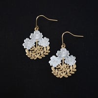 吉田史　OLD TO NEW　ピアス　小さなひみつの花園　コンビ　SV　YG