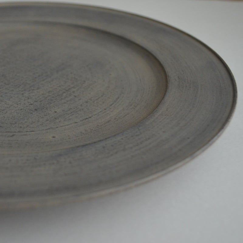 富井貴志 白漆リム皿 27cm2枚セット