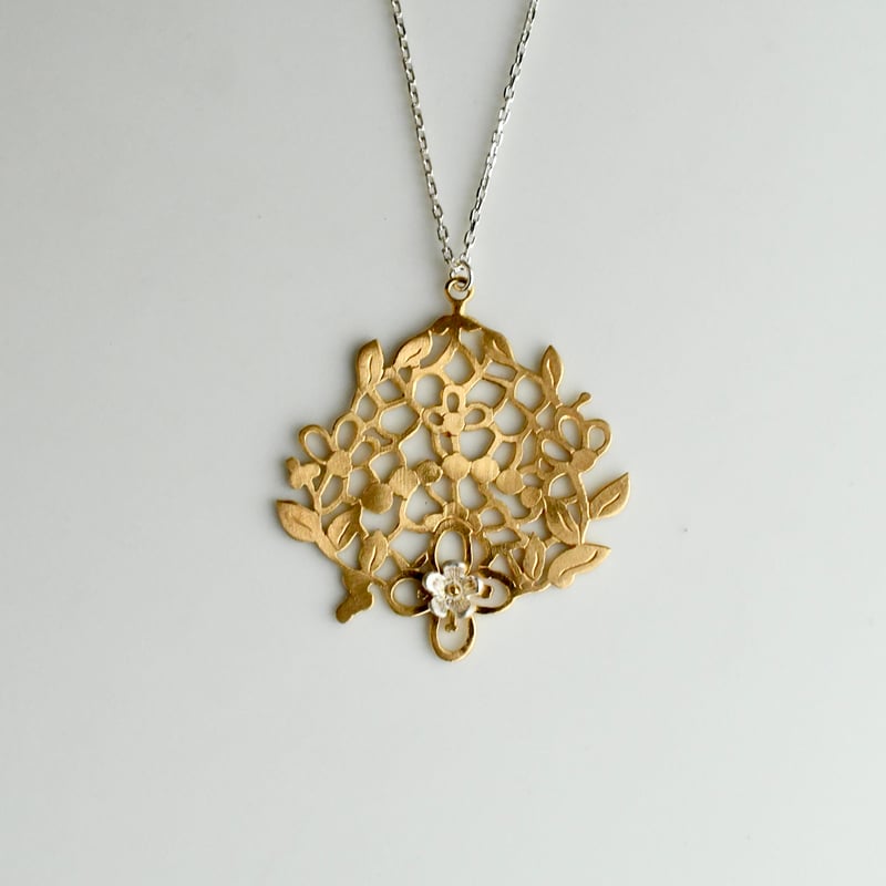 l*☆様 old to new 吉田史　リゼッタ　ネックレス 吉田史 OLD TO NEW ネックレス 蔦に花 | ソラノノオト