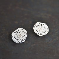 吉田史　OLD TO NEW　ピアス　パぺルピカド　silver
