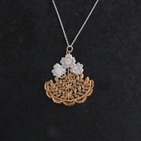 吉田史　OLD TO NEW　ネックレス　ひみつの花園　コンビ　SV　YG