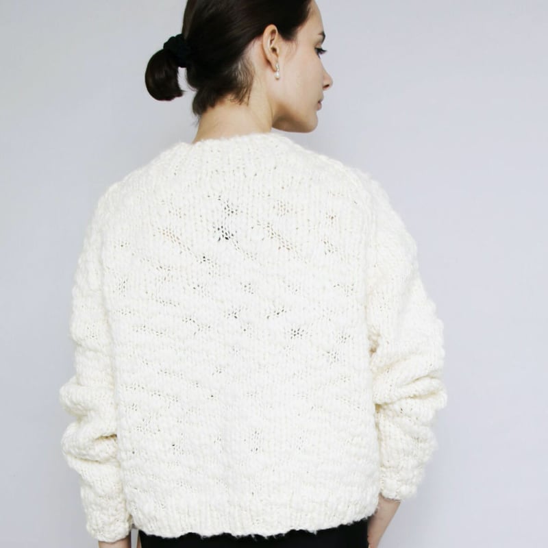 OUND(オウンド) 手編みセーター / CAVEN -HAND KNITTED WOOL J...