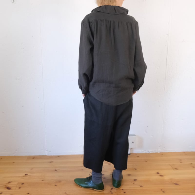 定番】Vlas Blomme(ヴラスブラム) ライトリネンツイル ペンギンパンツ 