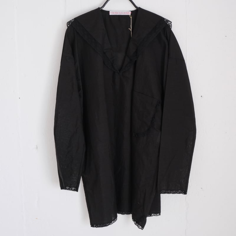 TOWAVASE(トワヴァーズ)Leavers blouse コットンリネン TOWAVASE(トワヴァーズ)Leavers blouse コットンリネン