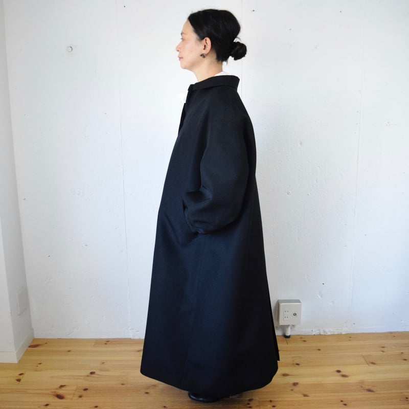 humoresque (ユーモレスク) volume coat シルクウール ボリュームコート...