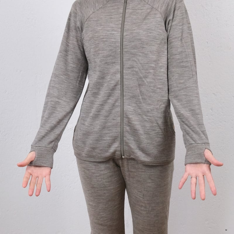 再入荷】JOHA(ヨハ) KIDS-150 / Zip cardigan メリノウール 裏起 再入荷】JOHA(ヨハ) KIDS-150 / Zip cardigan メリノウール 裏起
