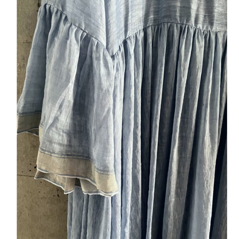 BUNON ブノン Wide Sleeve Frill Dress BUNON ブノン Wide Sleeve Frill Dress