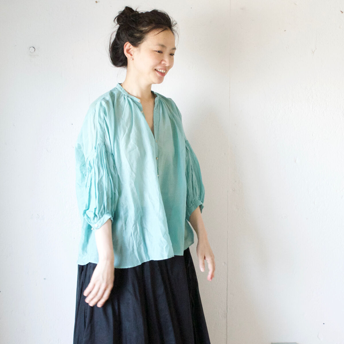 限定値下げ■SUZUKI TAKAYUKI puff sleeve blouse