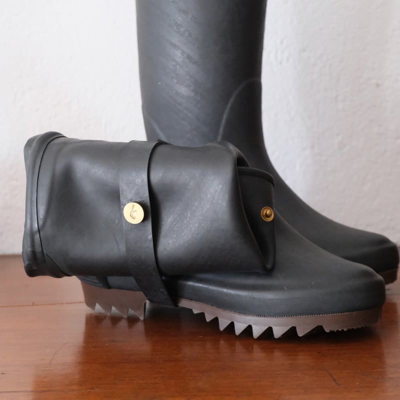 Daiichi Rubber新品⭐️イイチラバーRAKAオールブラックレインブーツ Daiichi Rubber新品⭐️イイチラバーRAKAオールブラックレインブーツ