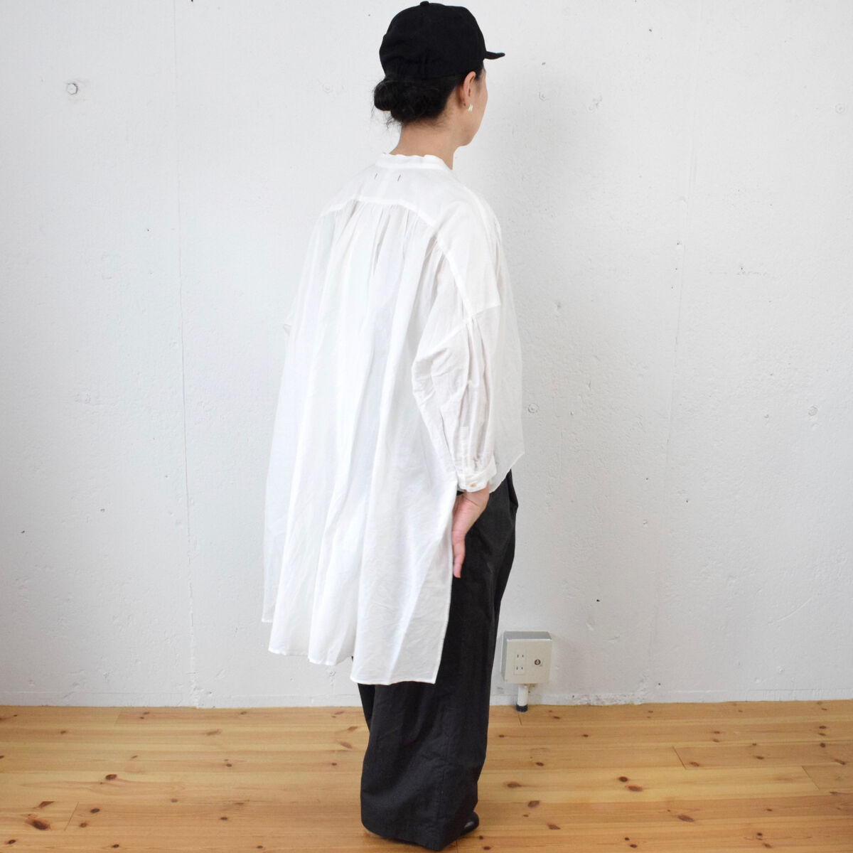 suzuki takayuki (スズキタカユキ) long-tail shirt コットンラ...