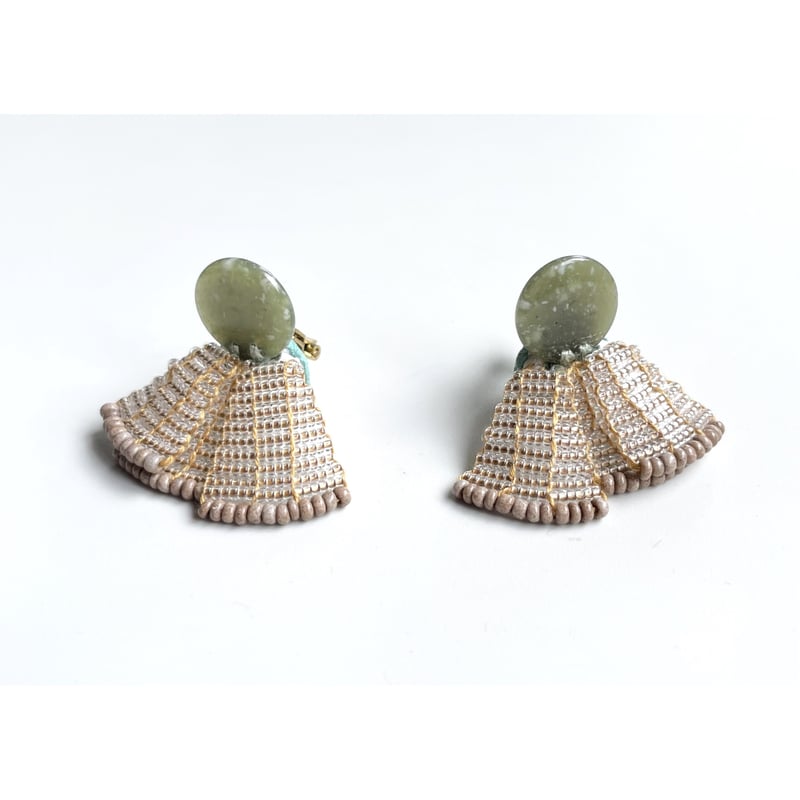 tamas(タマス) イヤリング&ピアス「Dictionaries/TypeB/Moss gr tamas(タマス) イヤリング&ピアス「Dictionaries/TypeB/Moss gr