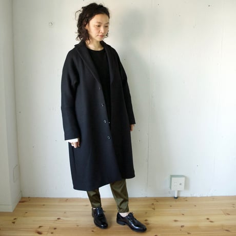 suzuki takayuki (スズキタカユキ) テーラードカラー コート tailored-collar coat