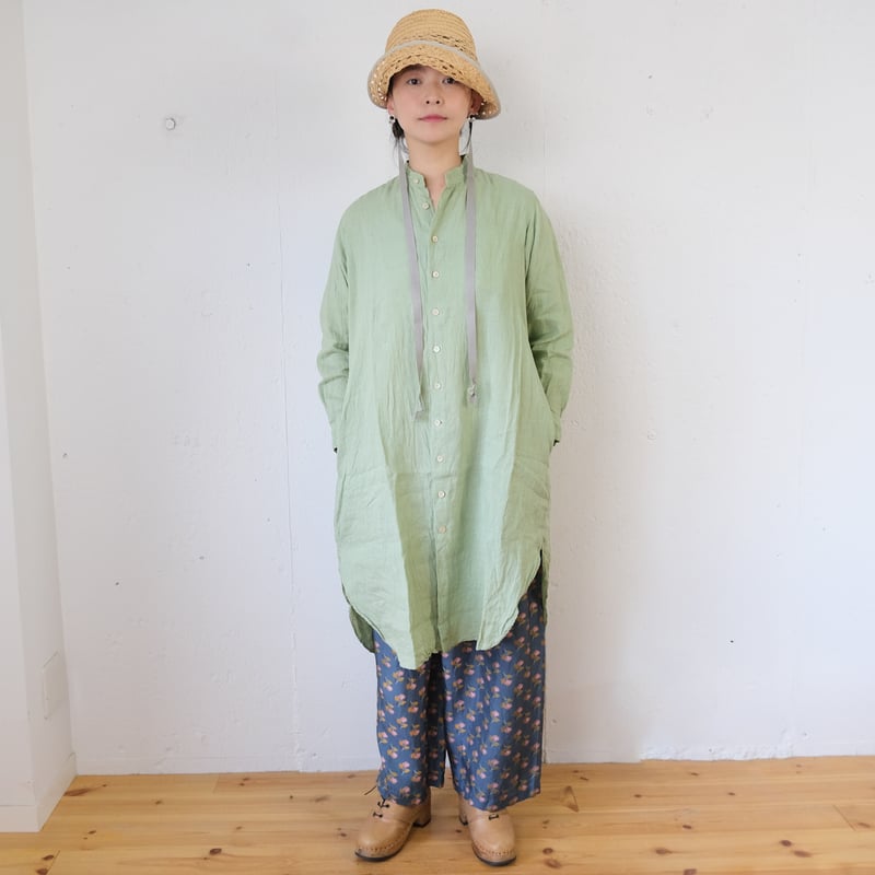 suzuki takayuki (スズキタカユキ) long shirt リネンロングシャツ(...